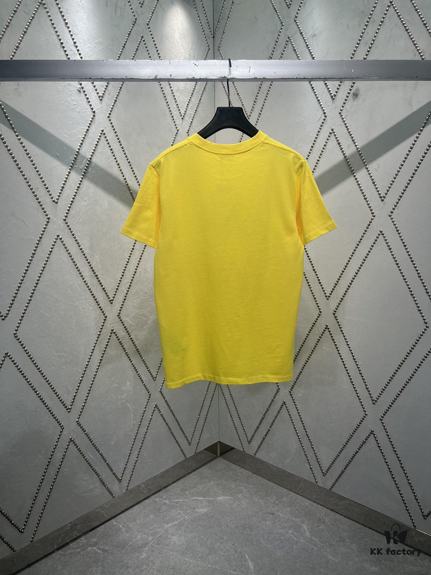 Dior 25SS New Arrival T-Shirt Featuring the Dior For My Real Friends Logo from the DIOR AND HYLTON NEL Collaboration Collection