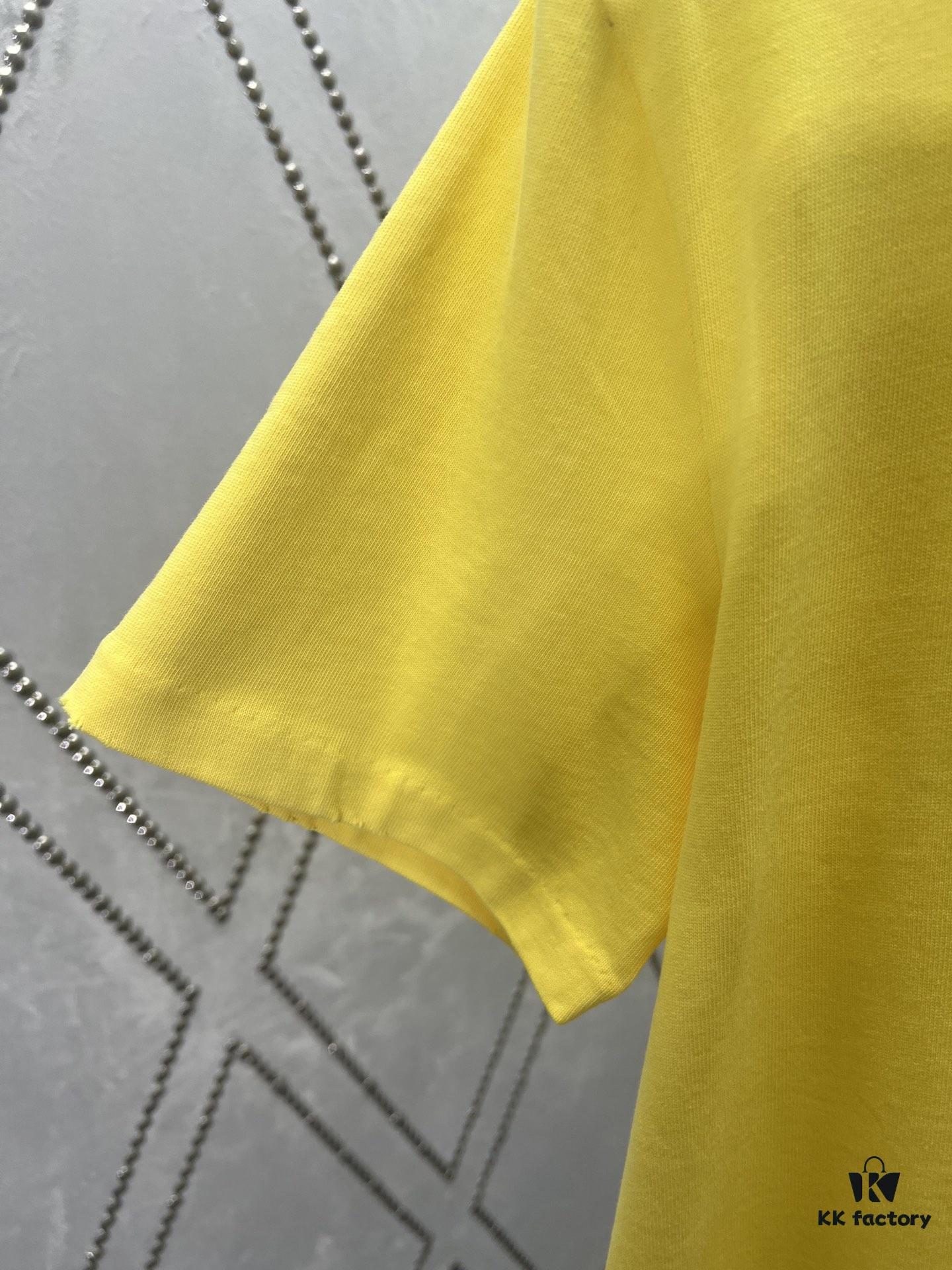 Dior 25SS New Arrival T-Shirt Featuring the Dior For My Real Friends Logo from the DIOR AND HYLTON NEL Collaboration Collection