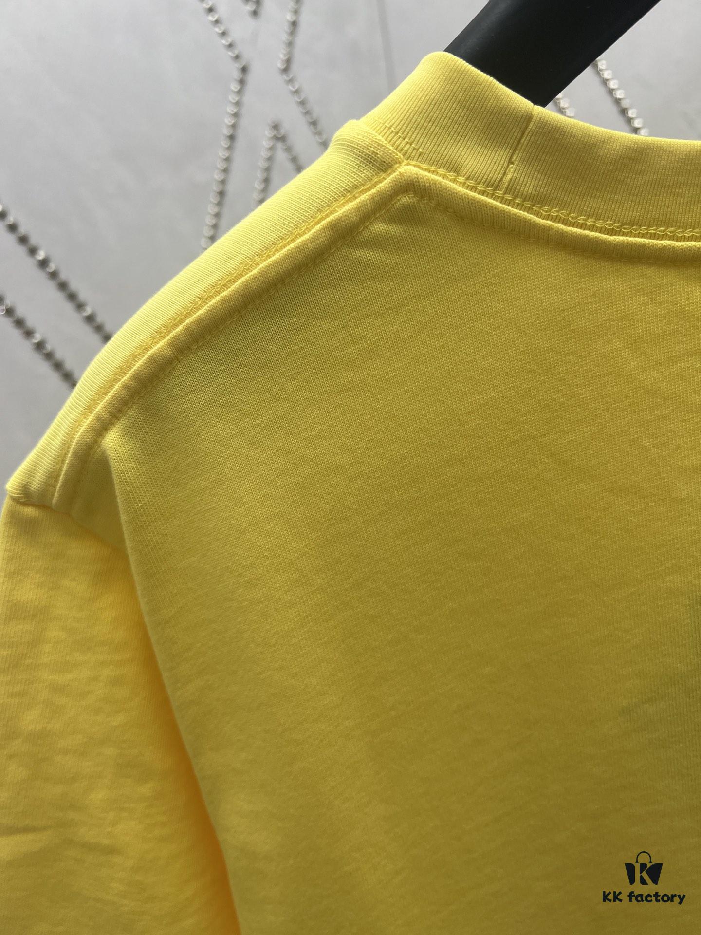 Dior 25SS New Arrival T-Shirt Featuring the Dior For My Real Friends Logo from the DIOR AND HYLTON NEL Collaboration Collection