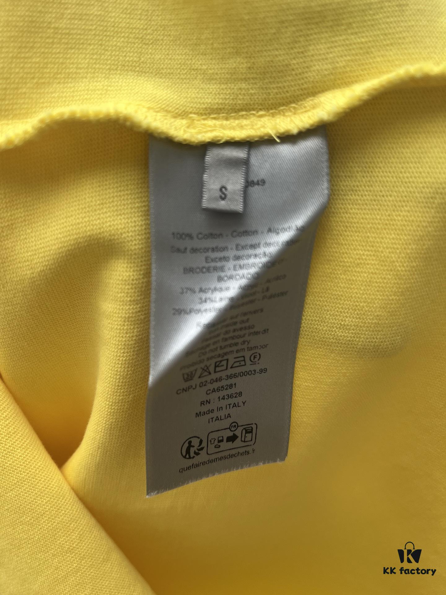 Dior 25SS New Arrival T-Shirt Featuring the Dior For My Real Friends Logo from the DIOR AND HYLTON NEL Collaboration Collection