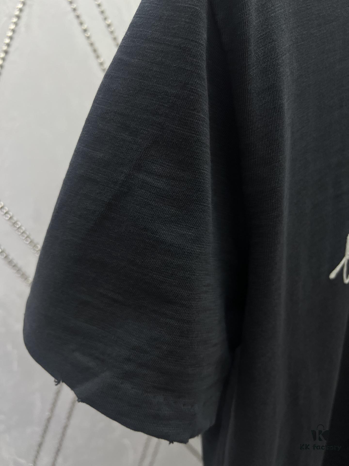 Dior 25SS New Arrival T-Shirt from the Dior and Hylton Nel Collaboration Collection Features 'Dior For My Real Friends' Logo