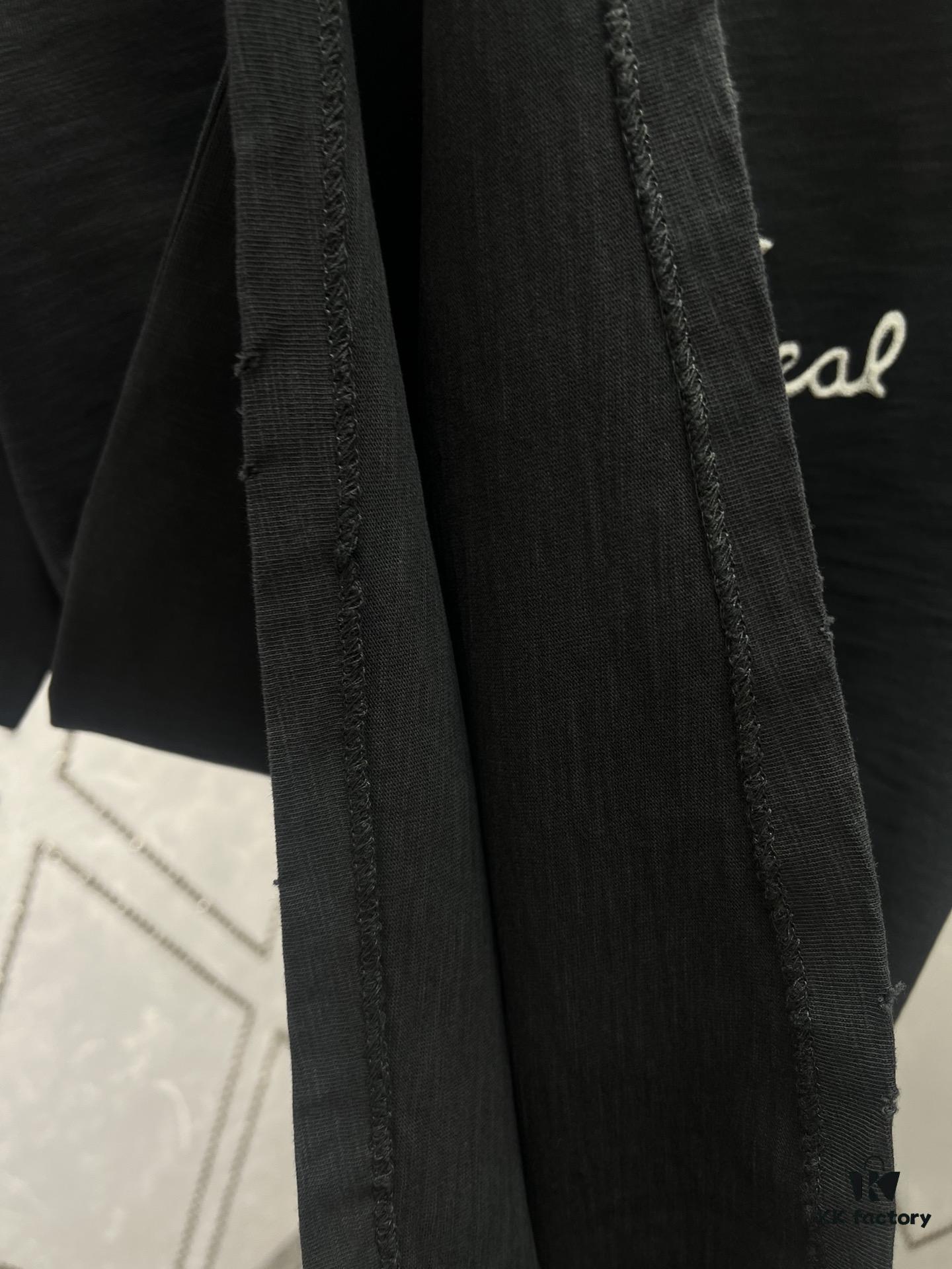 Dior 25SS New Arrival T-Shirt from the Dior and Hylton Nel Collaboration Collection Features 'Dior For My Real Friends' Logo