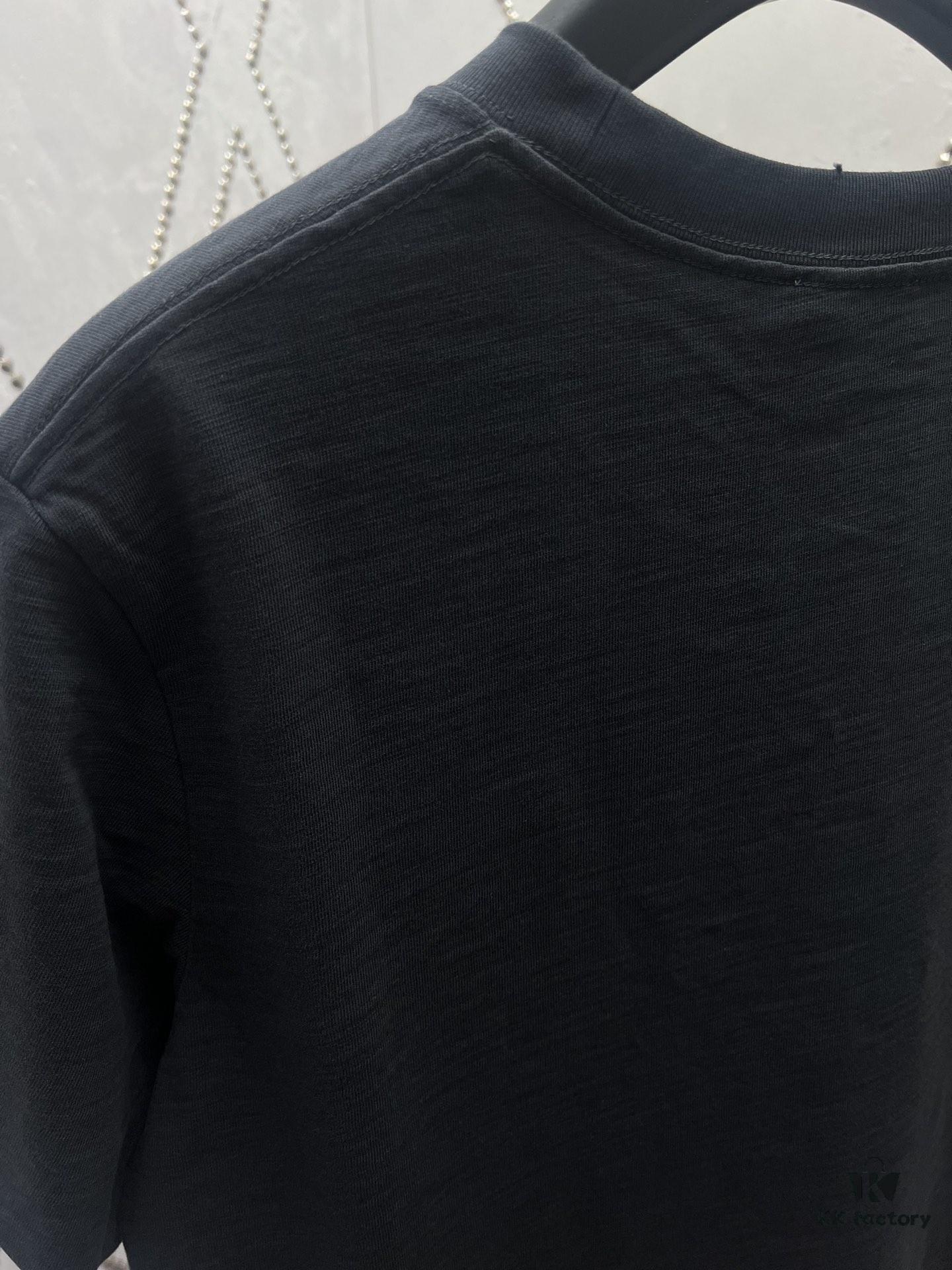 Dior 25SS New Arrival T-Shirt from the Dior and Hylton Nel Collaboration Collection Features 'Dior For My Real Friends' Logo