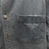 Dior 25SS Spring Collection New Arrival Denim Shirt with Single-Breasted Button Closure and Chest Embroidered Logo Unisex Style