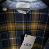 Dior 25SS Spring Collection New Arrival Denim Shirt with Single-Breasted Button Closure and Chest Embroidered Logo Unisex Style
