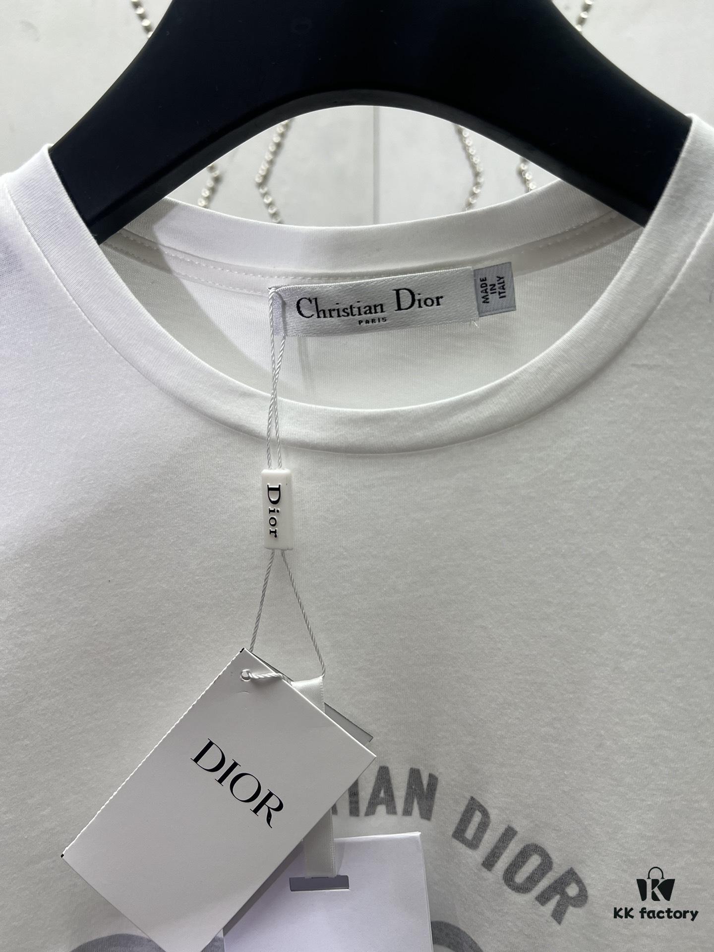Dior Spring/Summer 2025 Basic T-Shirt with Classic Print Design