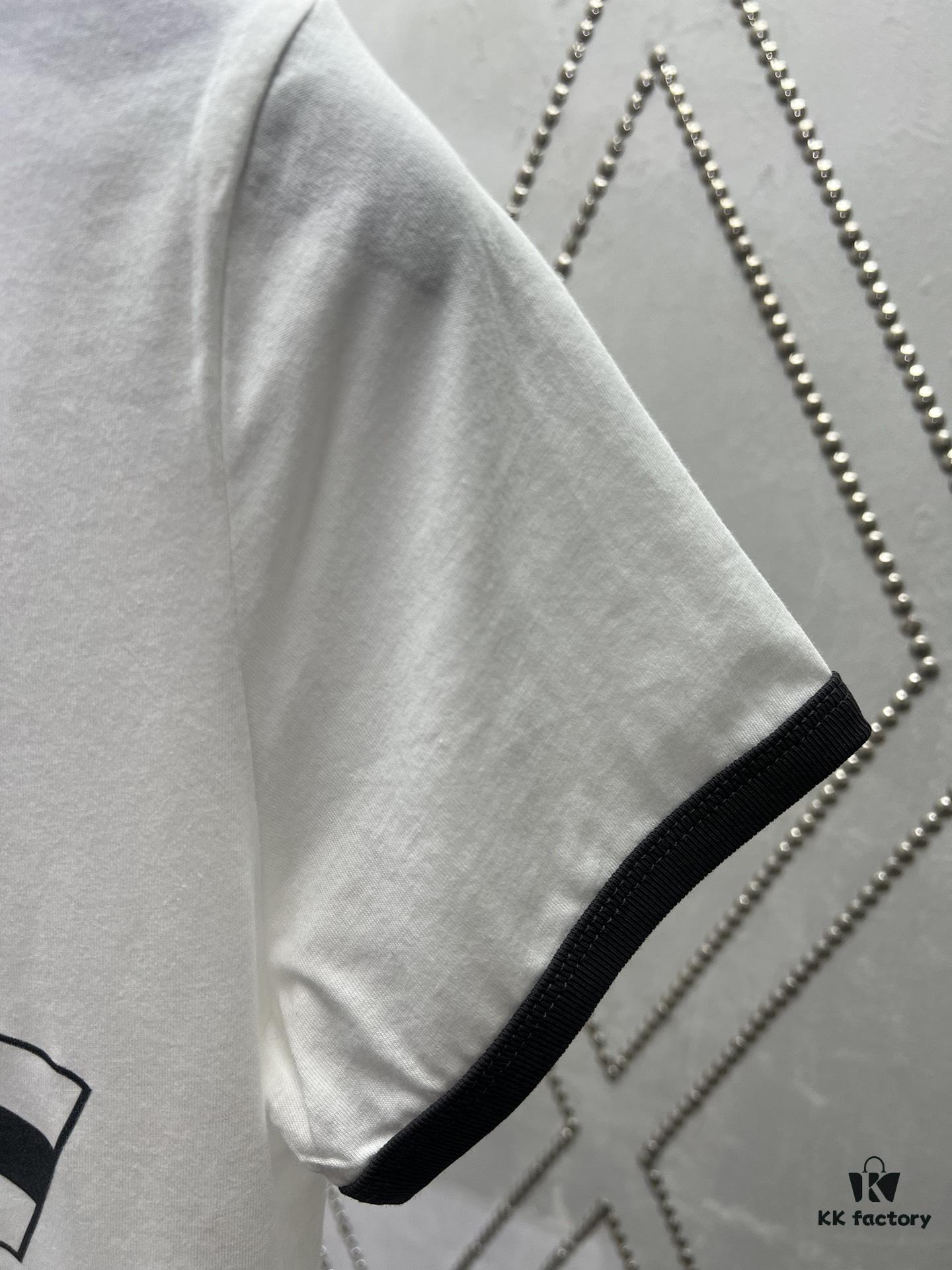 Dior 25SS Early Spring New Arrival Sporty Checkered Print T-Shirt