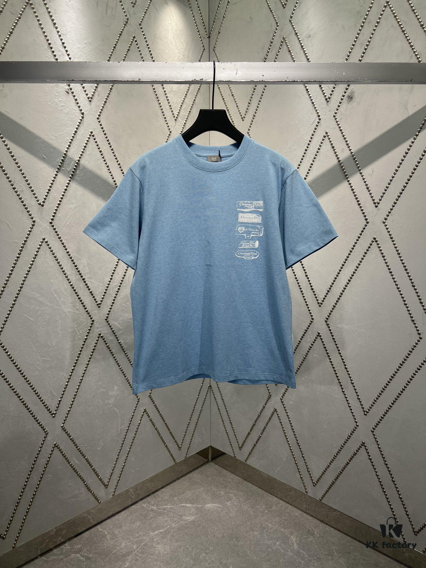 Dior 25SS New Arrival T-Shirt with Dior Archives Labels