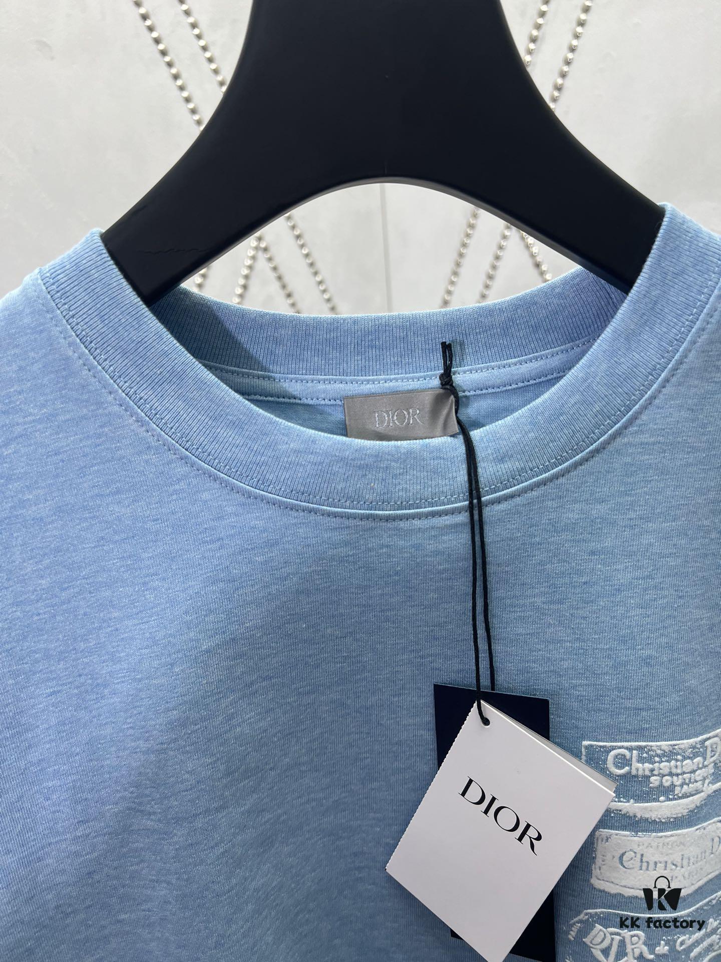 Dior 25SS New Arrival T-Shirt with Dior Archives Labels