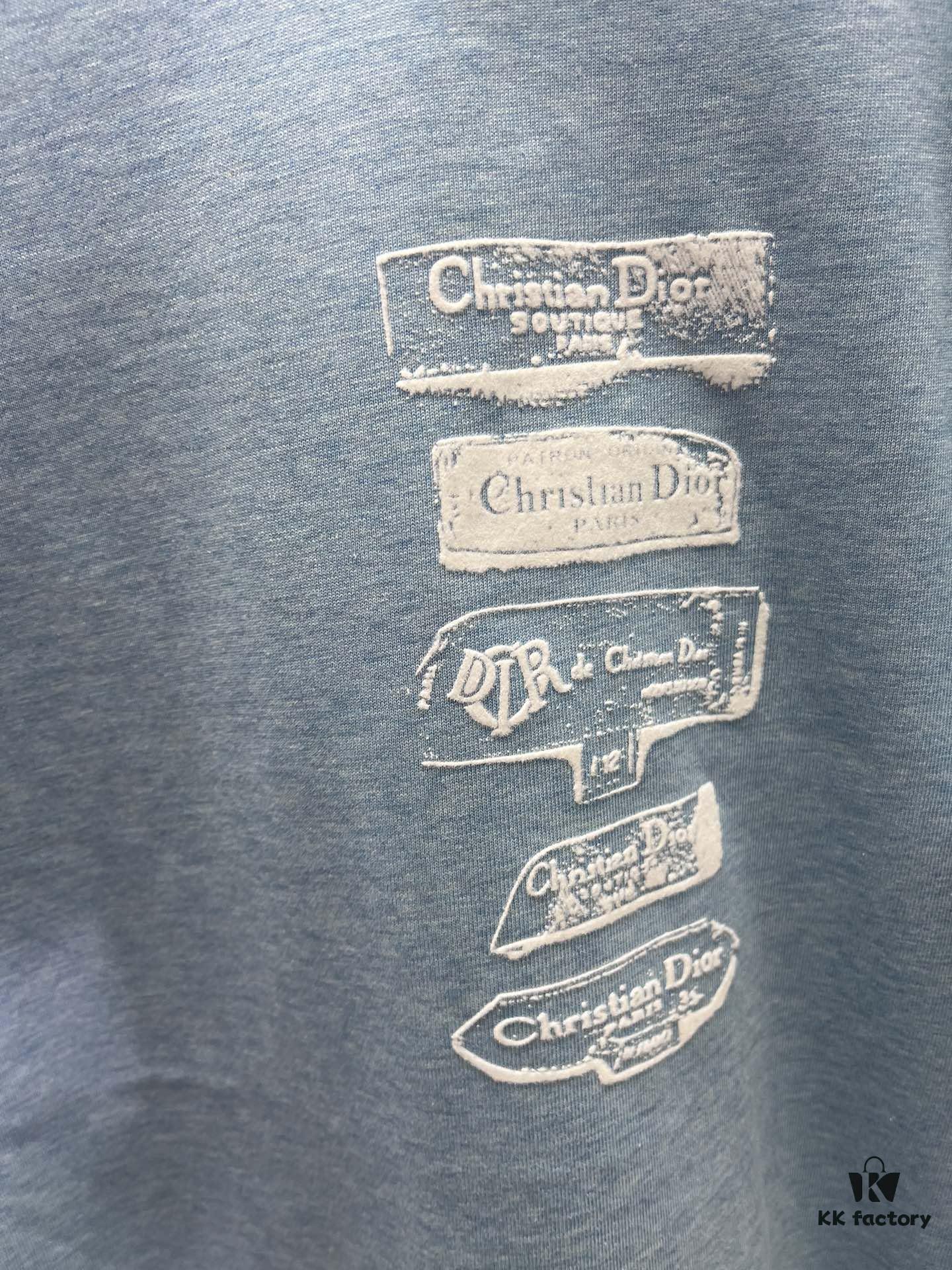 Dior 25SS New Arrival T-Shirt with Dior Archives Labels