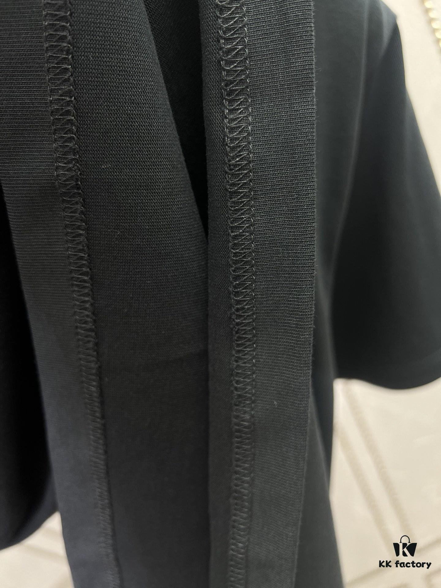 Dior 25SS Spring Collection Limited Edition Snake Year Embroidered Letter Short Sleeve T-Shirt Unisex