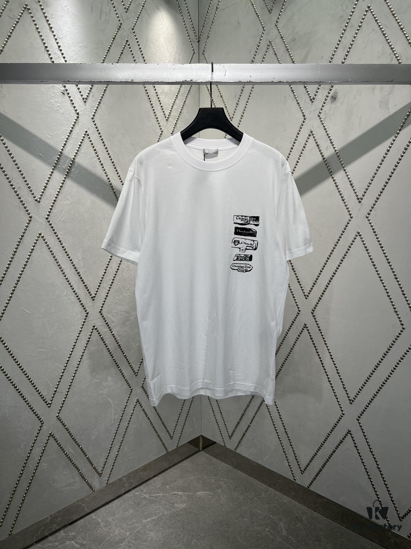 Dior 25SS New Arrival T-Shirt Featuring Dior Archives Labels