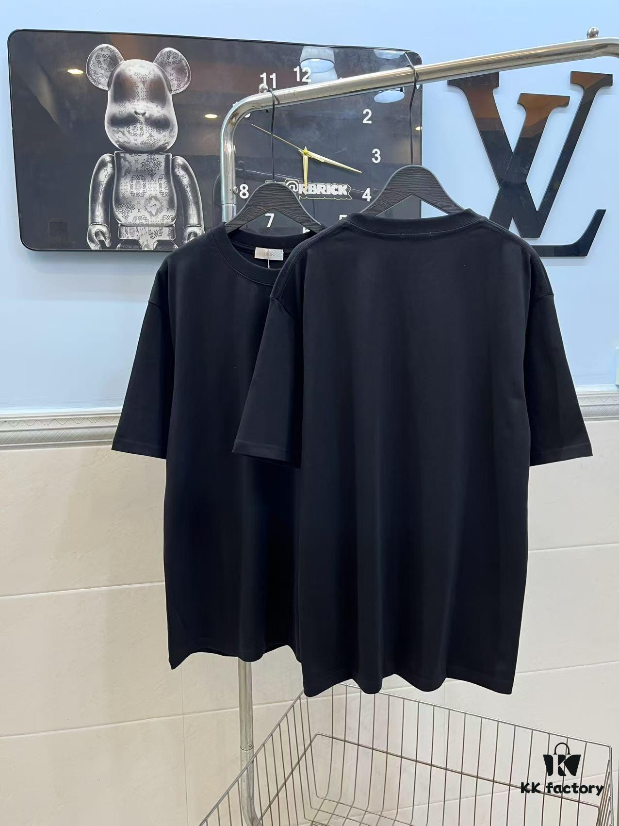 DIOR 2025 Year of the Snake Limited Edition Embroidered Snake Short Sleeve T-Shirt