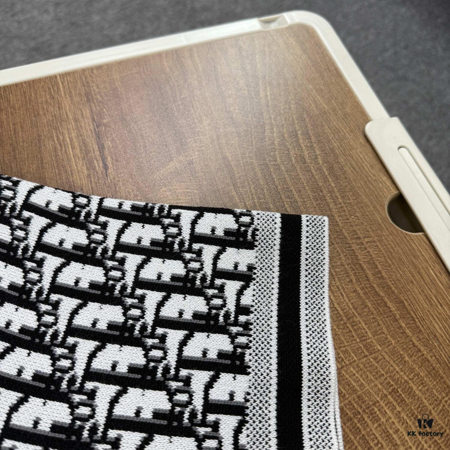 New Dior 2024 Spring/Summer CD Cotton Short Sleeve Loose T-Shirt, Knitted All-Over Print Unisex