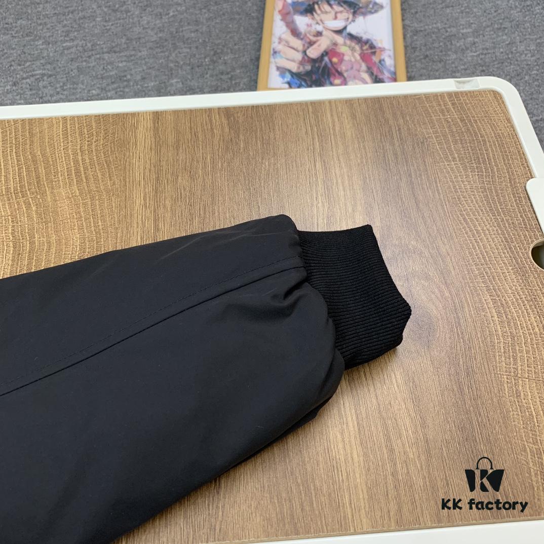 New Dior CD23SS Embroidered Back Letter Pilot Jacket Coat - Thickened Cotton Outerwear for Fall and Winter, Unisex