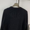 2023 DIOR Autumn-Winter New Arrival Letter Jacquard Crew Neck Sweater Unisex Stylish Soft Knitwear