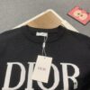 2023 DIOR Autumn-Winter New Arrival Letter Jacquard Crew Neck Sweater Unisex Stylish Soft Knitwear