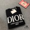 2023 DIOR Autumn-Winter New Arrival Letter Jacquard Crew Neck Sweater Unisex Stylish Soft Knitwear