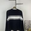 New Dior DIOR 2024 Latest Jacquard Knit Long Sleeve Sweater Unisex