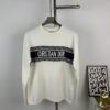 New Dior DIOR 2024 Latest Jacquard Knit Long Sleeve Sweater Unisex