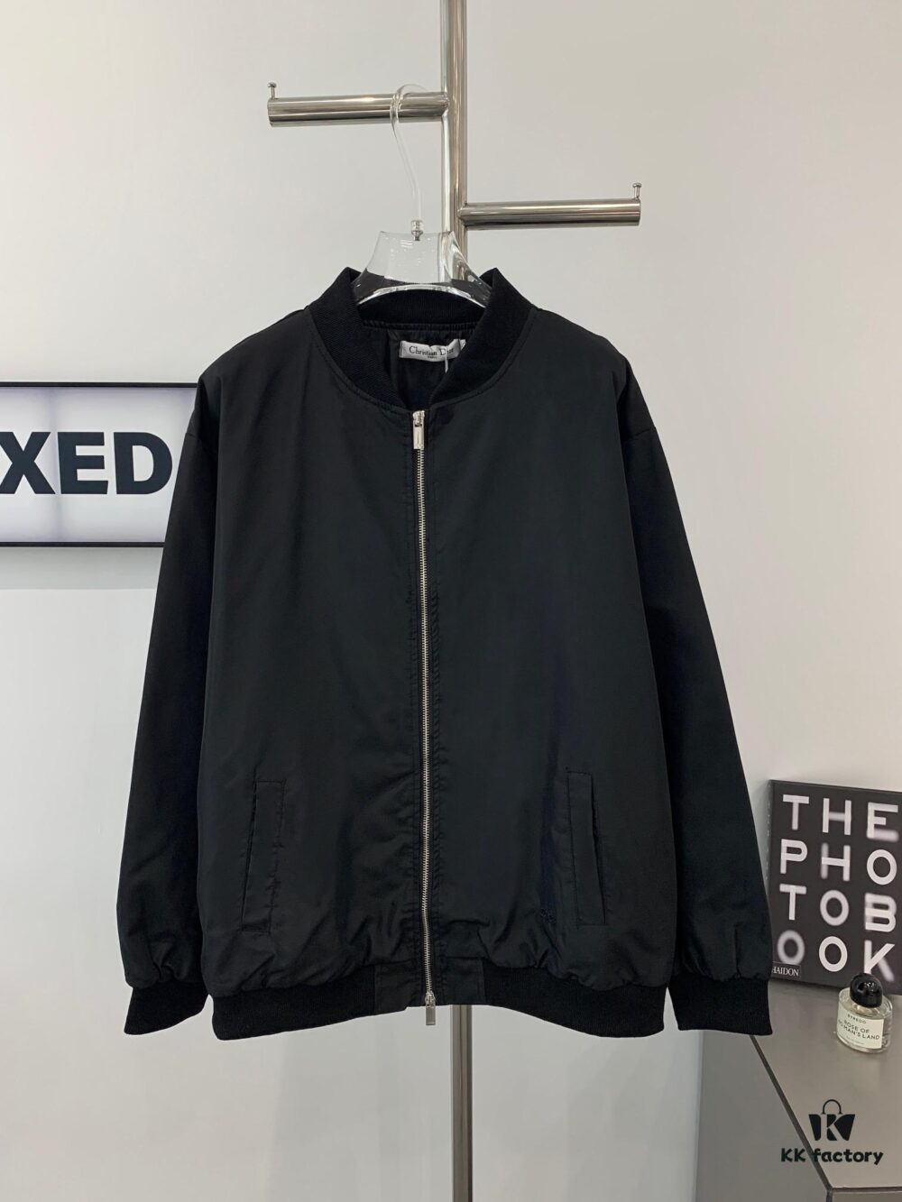 New DIOR Dior CD2023SS Embroidered Pilot Jacket with Back Cursive Logo Unisex