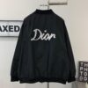 New DIOR Dior CD2023SS Embroidered Pilot Jacket with Back Cursive Logo Unisex