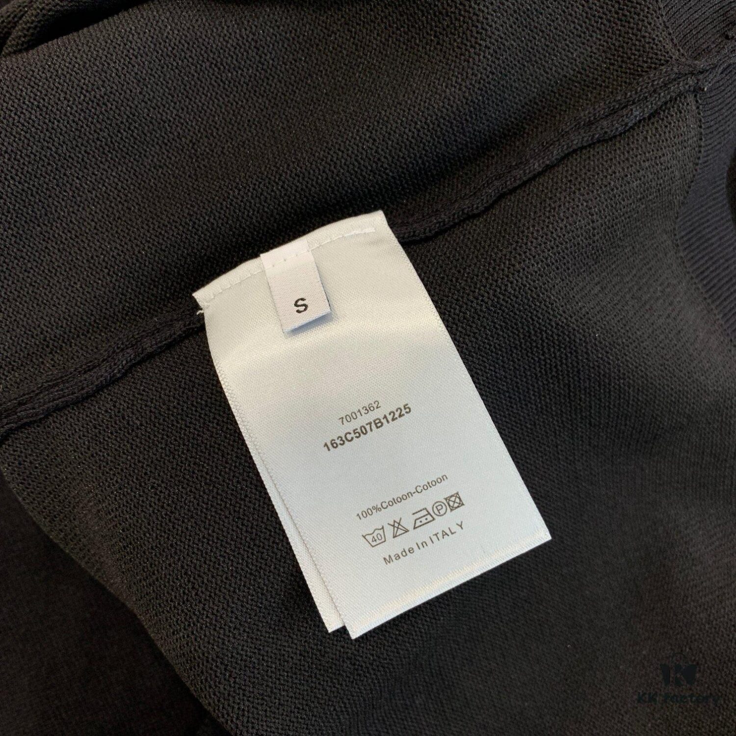 New Dior 24SS Unisex Knitwear with Butterfly Jacquard, Ribbed Polo Collar, Slim Fit, Lightweight and Stretchy