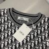 New Dior 2024 Spring/Summer CD Cotton Short-Sleeve Loose T-Shirt Knitted All-Over Print Unisex