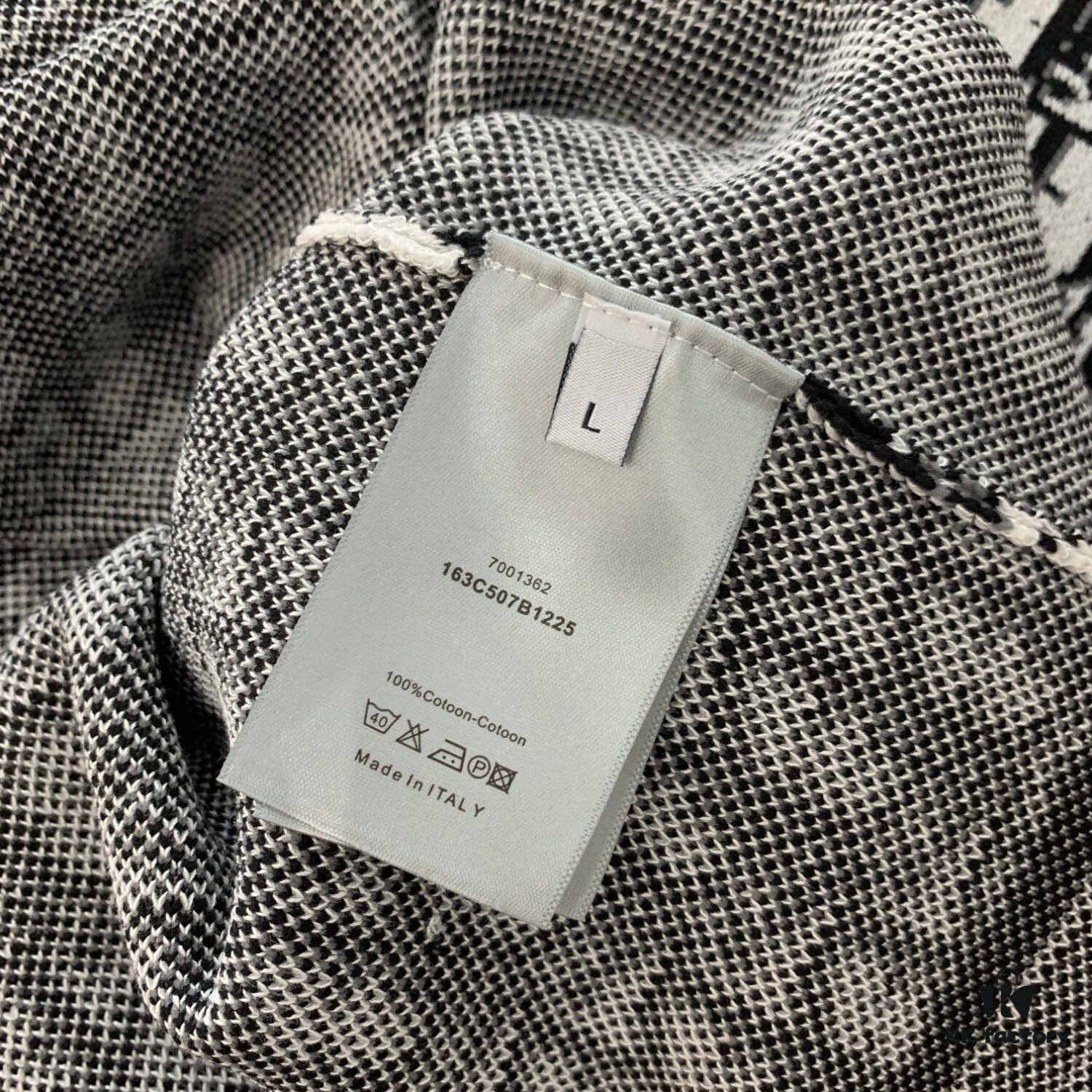 New Dior 2024 Spring/Summer CD Cotton Short-Sleeve Loose T-Shirt Knitted All-Over Print Unisex