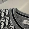 New Dior 2024 Spring/Summer CD Cotton Short-Sleeve Loose T-Shirt Knitted All-Over Print Unisex