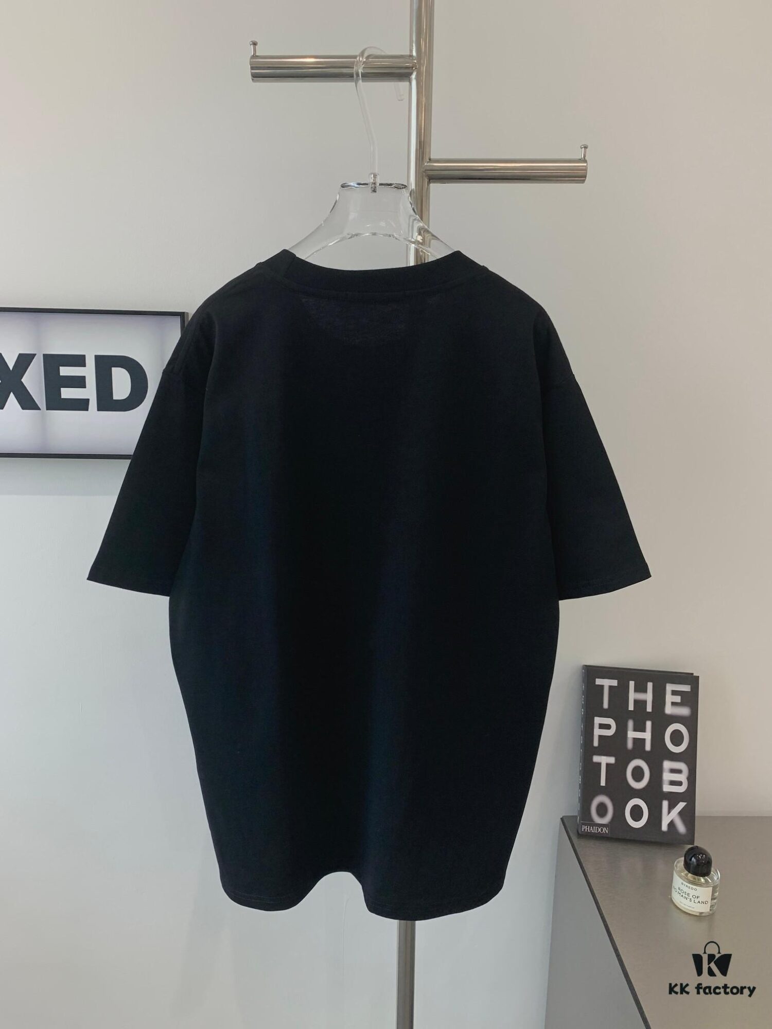 New Dior Short-Sleeve T-Shirt with Heavy Embroidered Stars and Lettering