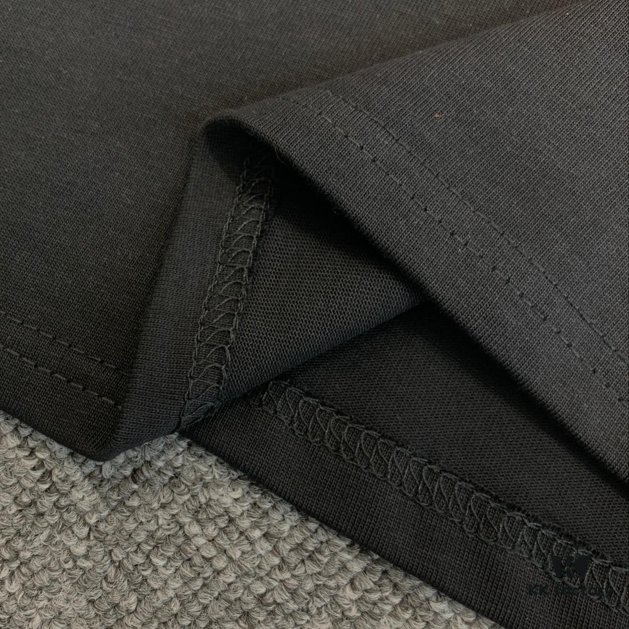 New Dior Short-Sleeve T-Shirt with Heavy Embroidered Stars and Lettering