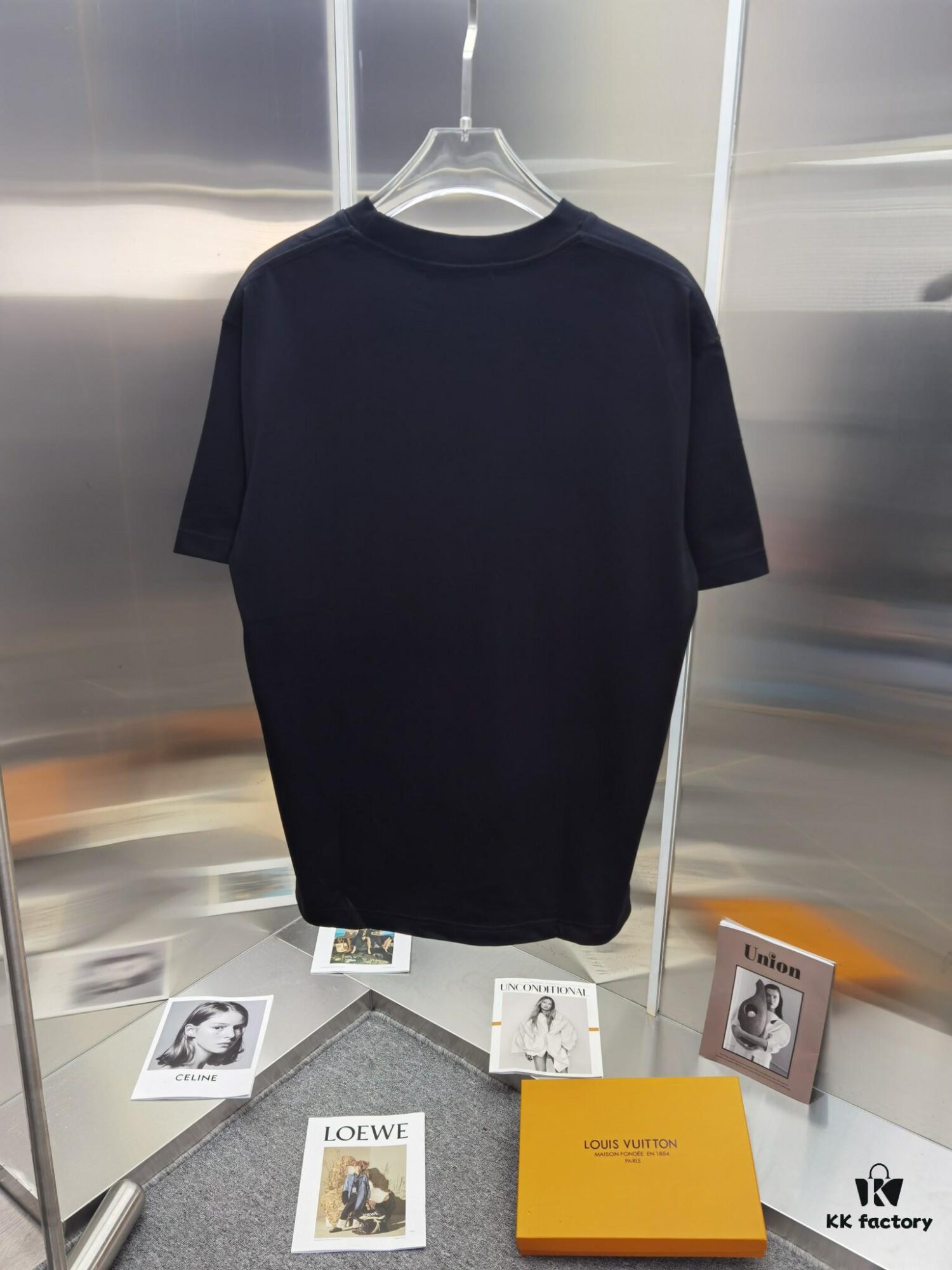 Dior D'Or (Embroidered Top-tier Version, Different from Standard Stock) Short Sleeve T-Shirt