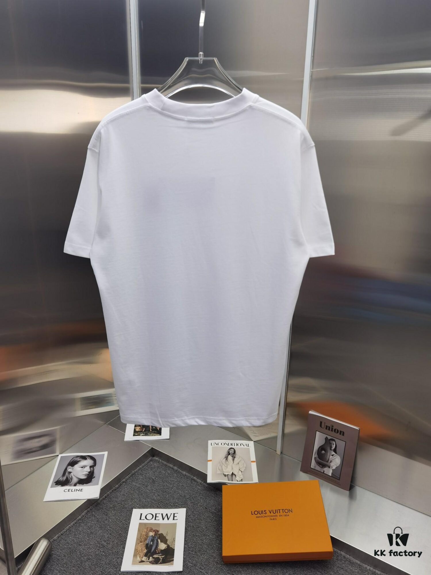 Loewe Embroidered Short Sleeve T-Shirt (Top Quality Version, Distinct from Standard Stock)