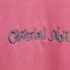 Dior D'OR (Embroidered Premium Version, Distinct from Standard Stock) Short Sleeve T-Shirt