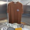 Dior D'Or (Embroidered Premium Version, Different from Standard Stock) Short Sleeve T-Shirt