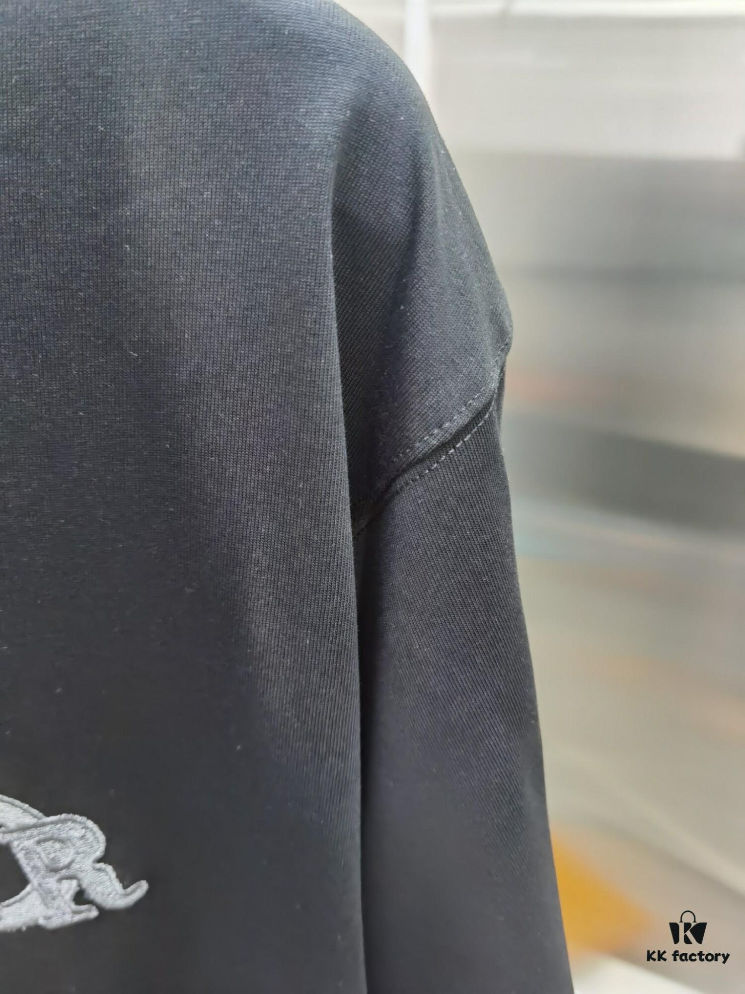 Dior D'Or (Top-tier Embroidered Version, Different from Standard Stock) Short Sleeve T-Shirt