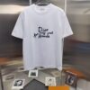 Dior D'OR (Embroidered Top-tier Version, Different from Standard Stock) Short Sleeve T-Shirt