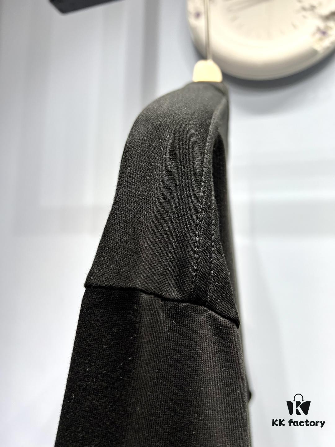 Dior Crown Crystal Embellished Short Sleeve T-Shirt