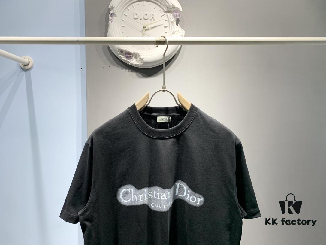 Dior Logo Print T-Shirt