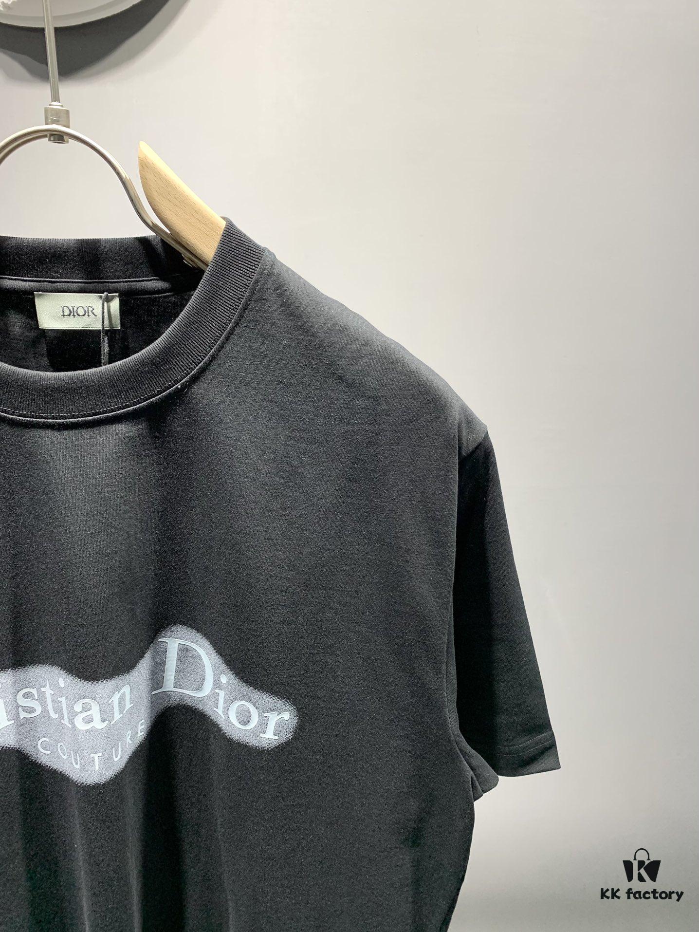 Dior Logo Print T-Shirt