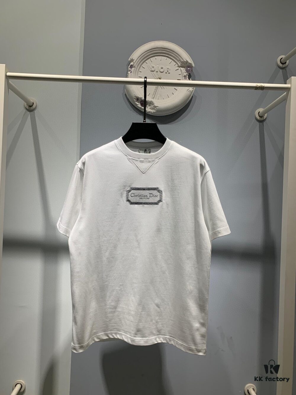 Dior Christian Dior Couture Blade Embroidery T-Shirt