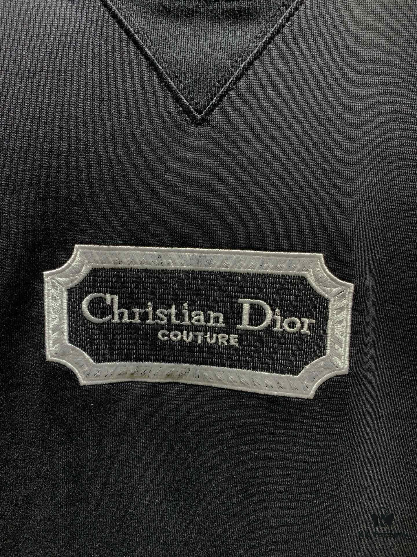 Dior Christian Dior Couture Blade Embroidery T-Shirt