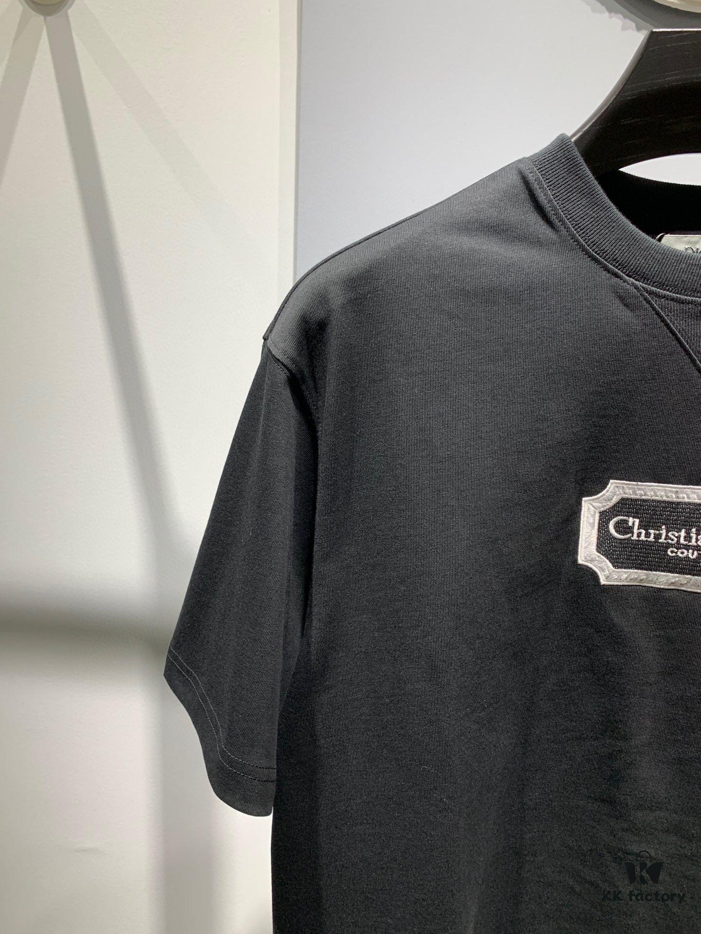 Dior Christian Dior Couture Blade Embroidery T-Shirt