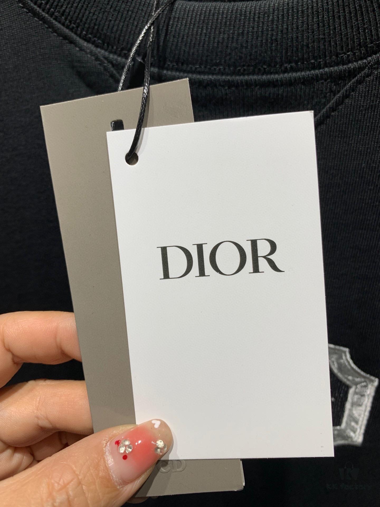 Dior Christian Dior Couture Blade Embroidery T-Shirt