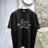 Dior Hand-Signed 'Dior for My Real Friends' Graphic Short-Sleeve T-Shirt