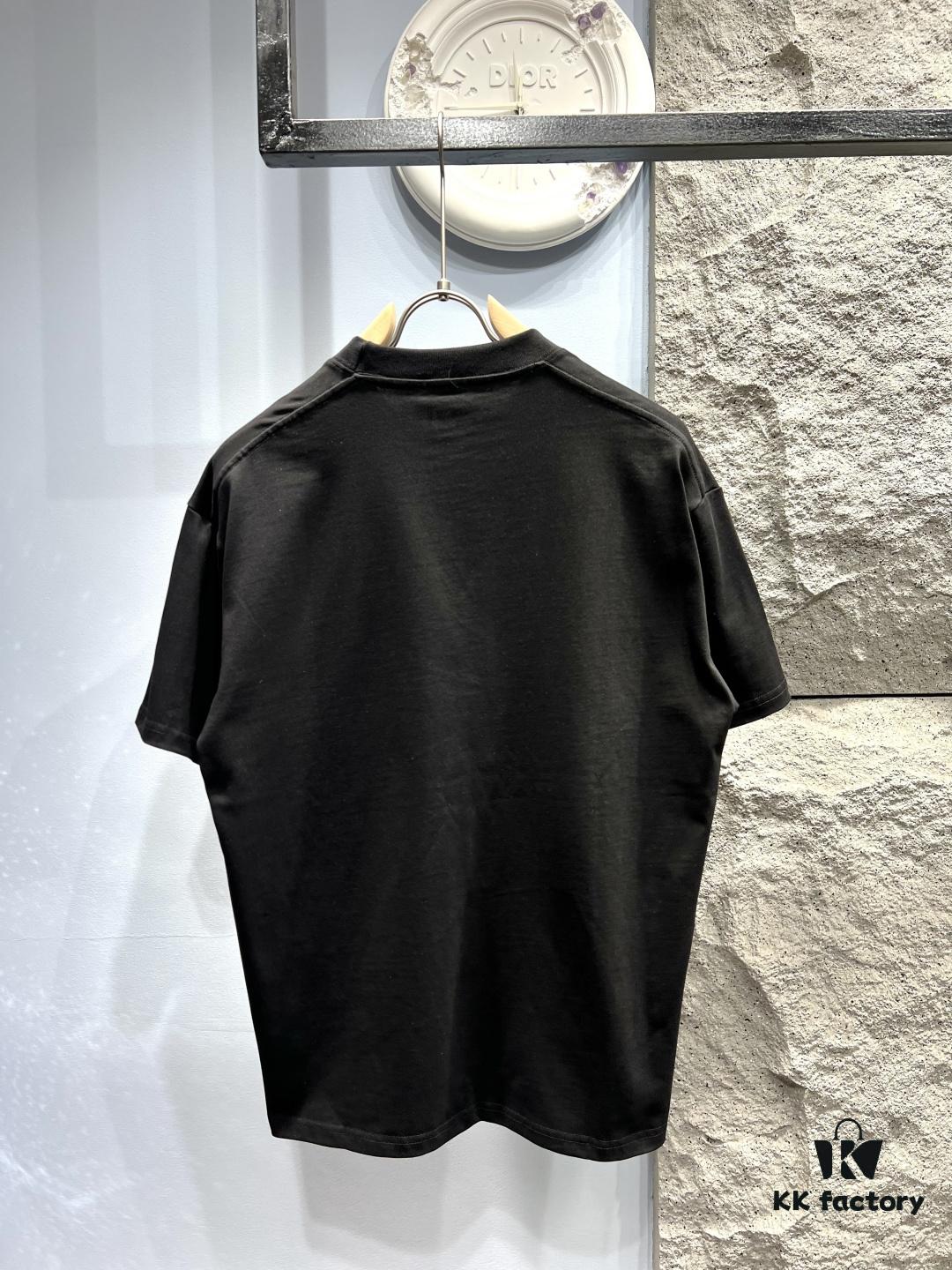 Dior Hand-Signed 'Dior for My Real Friends' Graphic Short-Sleeve T-Shirt