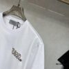 DIOR Snake Embroidery Design Cotton Woven Shirt