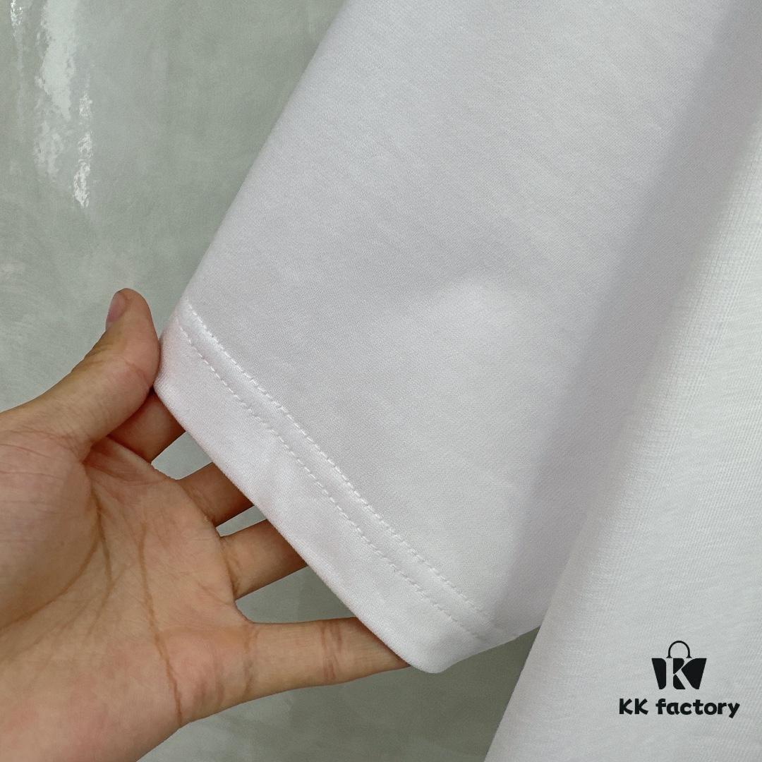 DIOR Snake Embroidery Design Cotton Woven Shirt