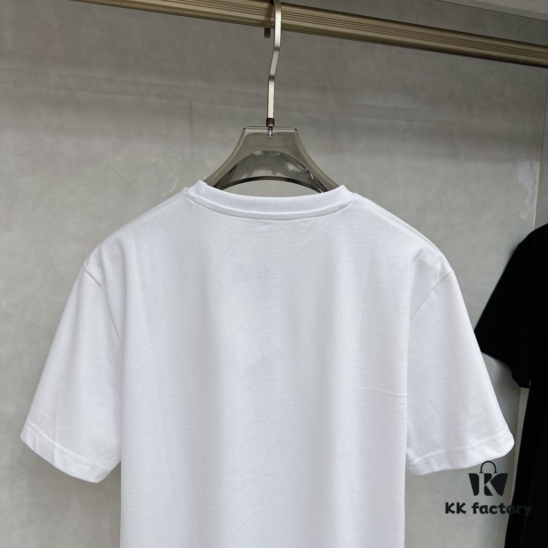 DIOR Snake Embroidery Design Cotton Woven Shirt